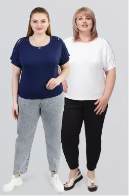 Комплект из 2-х футболок больших размеров