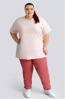 Футболка базовая трикотажная больших размеров