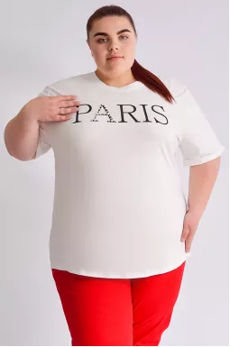 Футболка Paris больших размеров