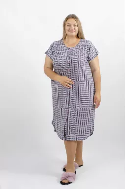 Халат длинный батал