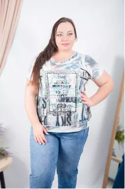 Худі трикотажне супер батал