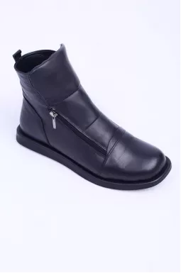 Ботинки зимние однотонные больших размеров