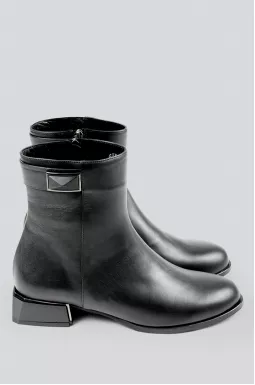 Черевики з прикрасою на підборах великих розмірів