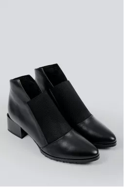 Элегантные ботинки с резинками больших размеров