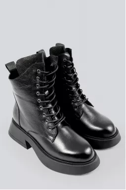 Черевики шкіряні зі шнурівкою великих розмірів