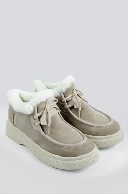 Черевики теплі замшеві великих розмірів