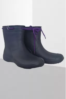 Сапоги резиновые тёмно-синие