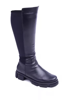 Демисезонные сапоги на каблуке больших размеров