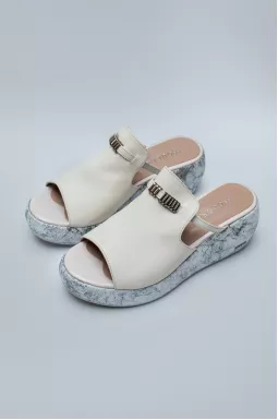 Сабо шкіряні великих розмірів