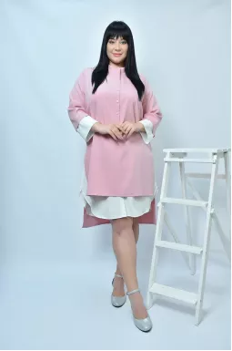 Сукня класична напівсвітська батал