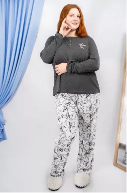 Пижама брюки батал