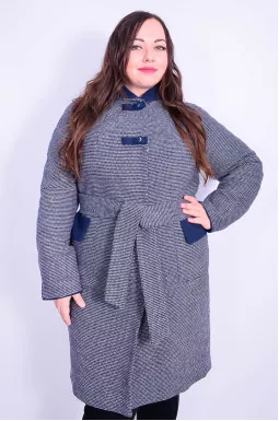 Пальто з поясом в комплекті