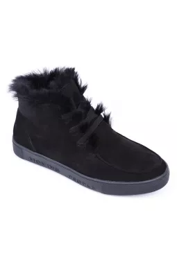 Ботинки утепленные с мехом больших размеров