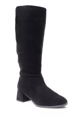 Элегантные сапоги со шнуровкой на каблуке больших размеров