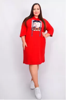 Сукня повсякденна футляр батал