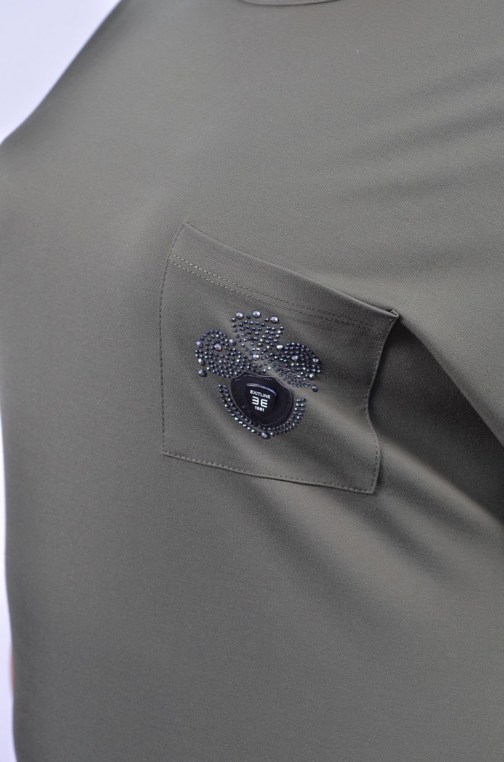 Сукня хакі повсякденна батал