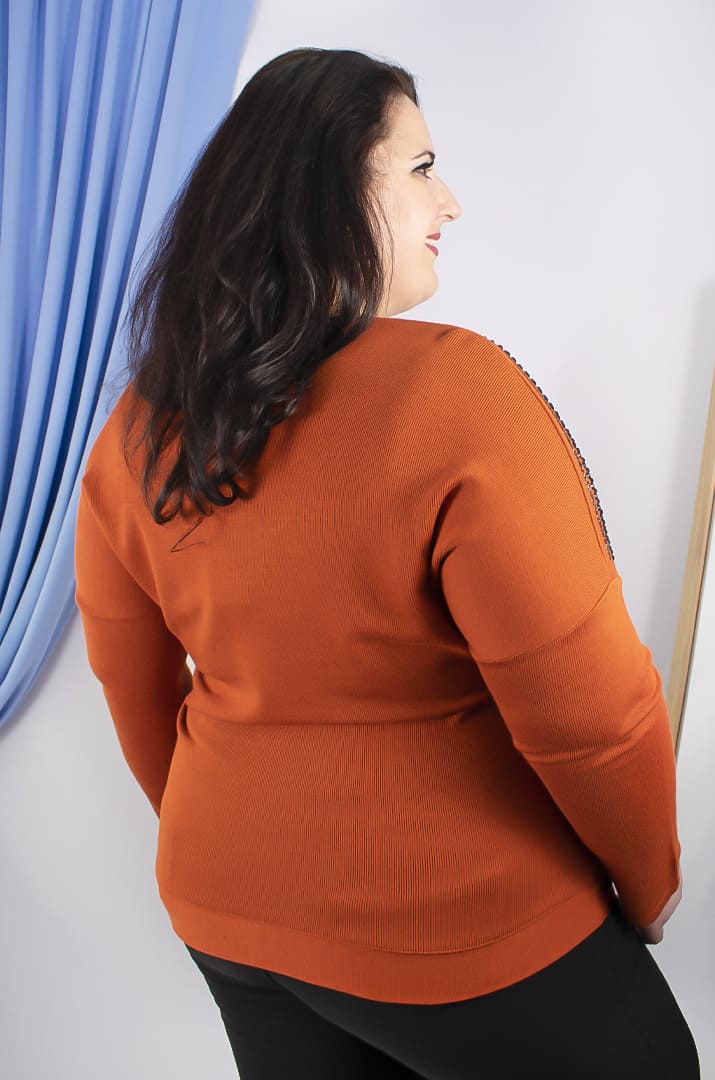 Повседневный джемпер с принтом