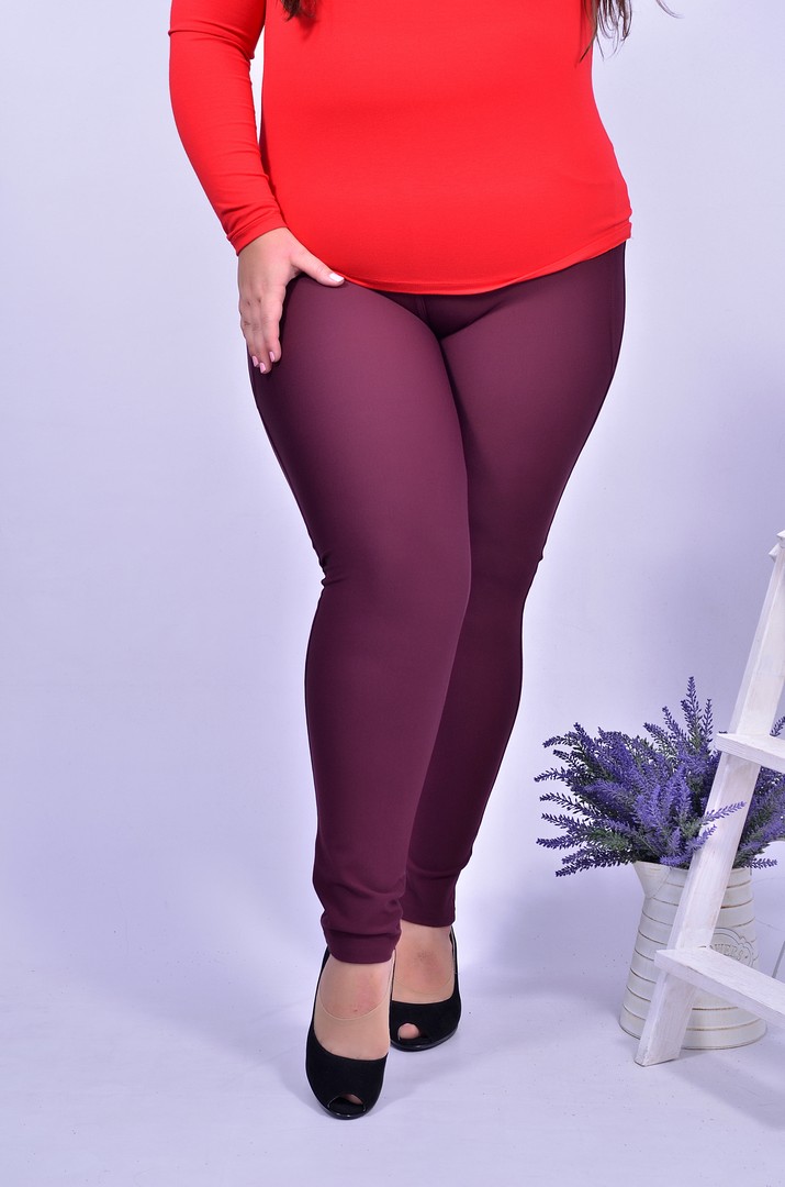 Брюки узкие супер батал