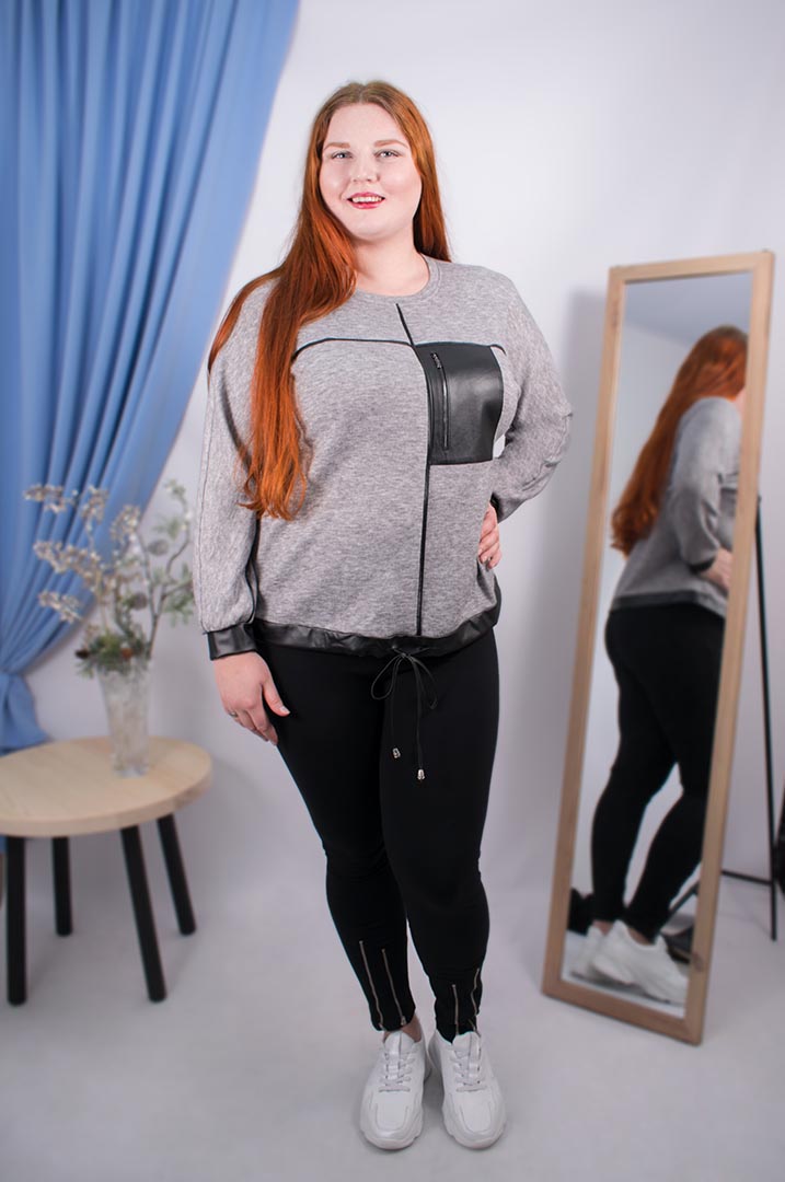 Bluza_teplaya_s_kozhanymi_vstavkami_batal_pishna_krasa Блуза тепла зі шкіряними вставками батал