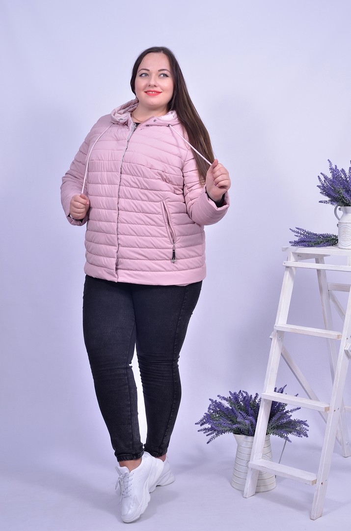 Куртка короткая стеганая супер батал