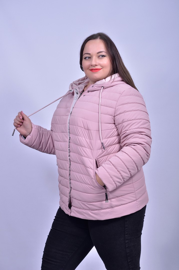 Куртка короткая стеганая супер батал
