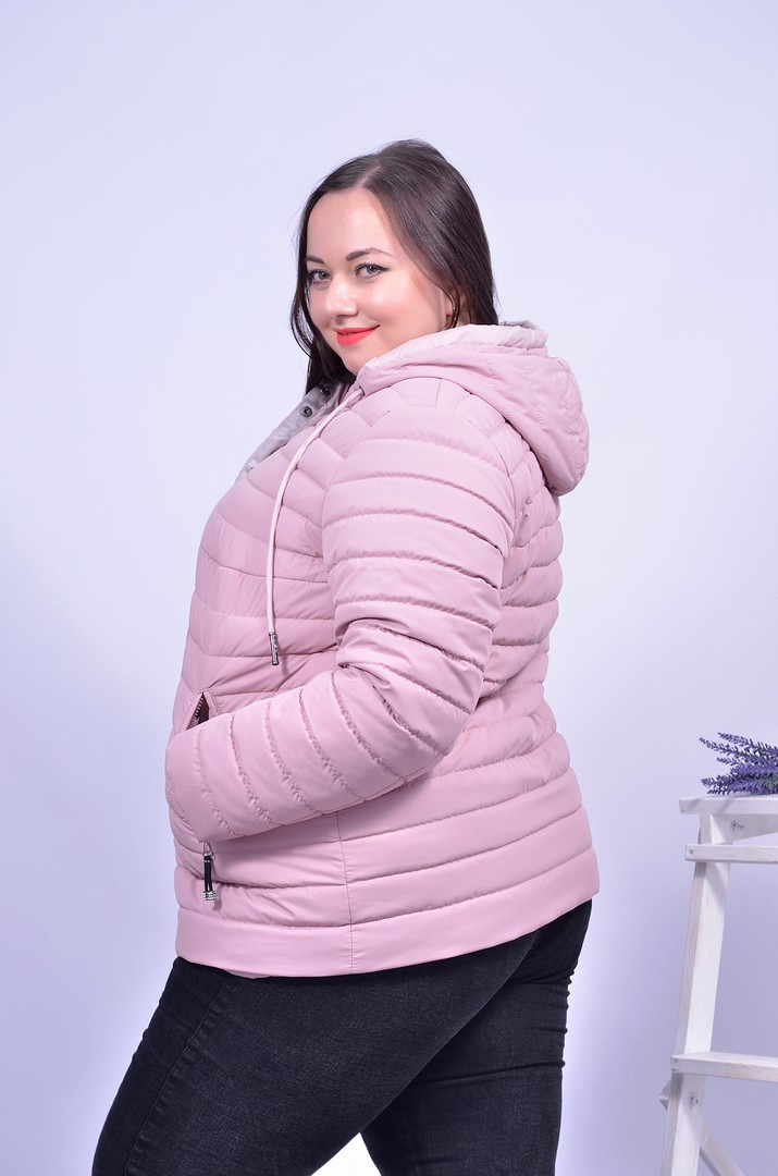 Куртка короткая стеганая супер батал