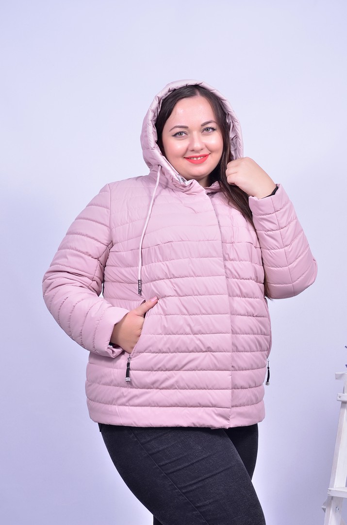 Куртка короткая стеганая супер батал