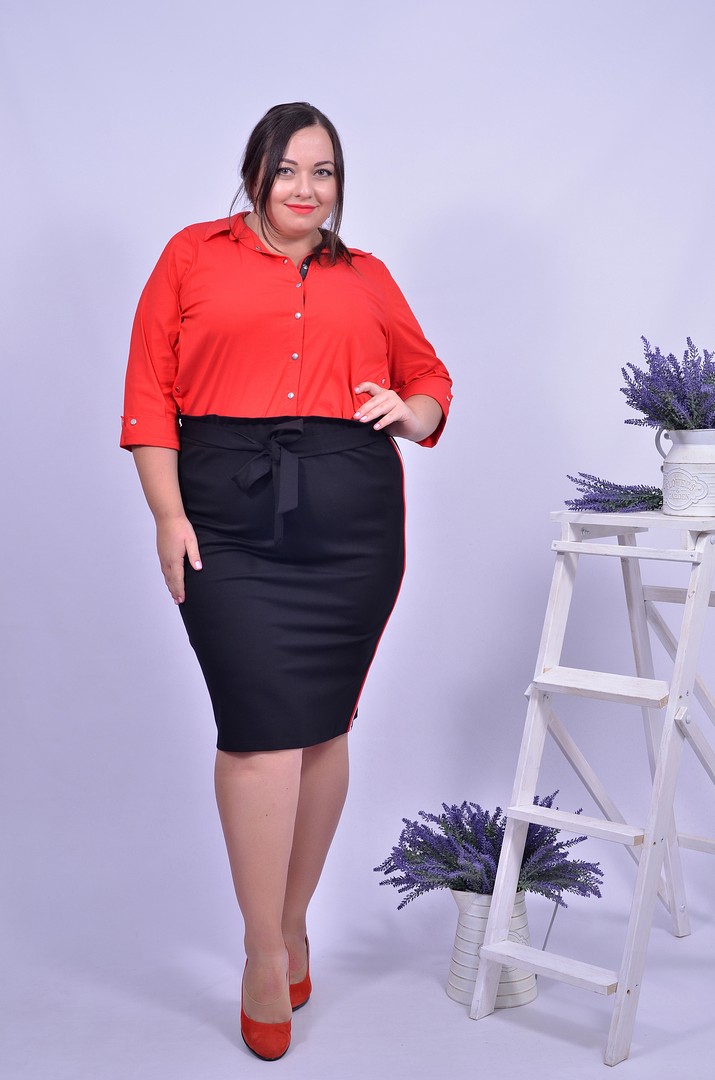 Стильна спідниця-олівець