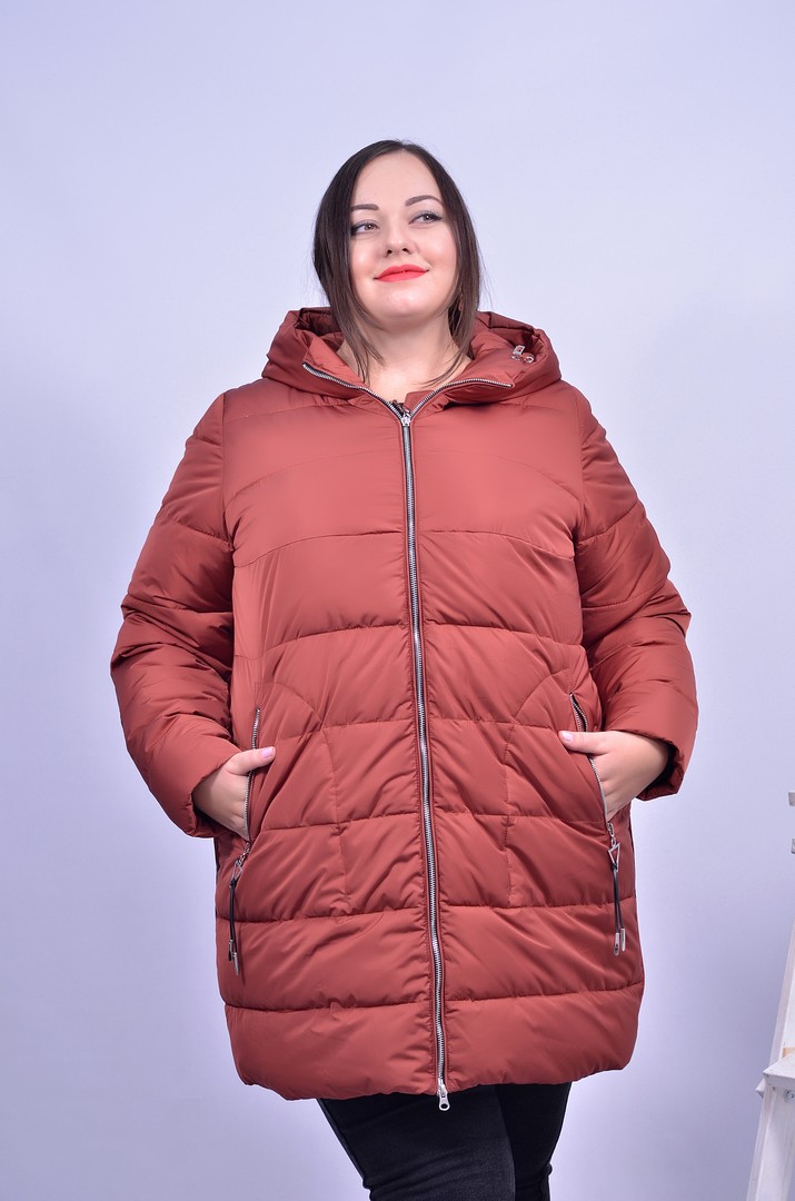 Куртка з леопардовими вставками супер батал