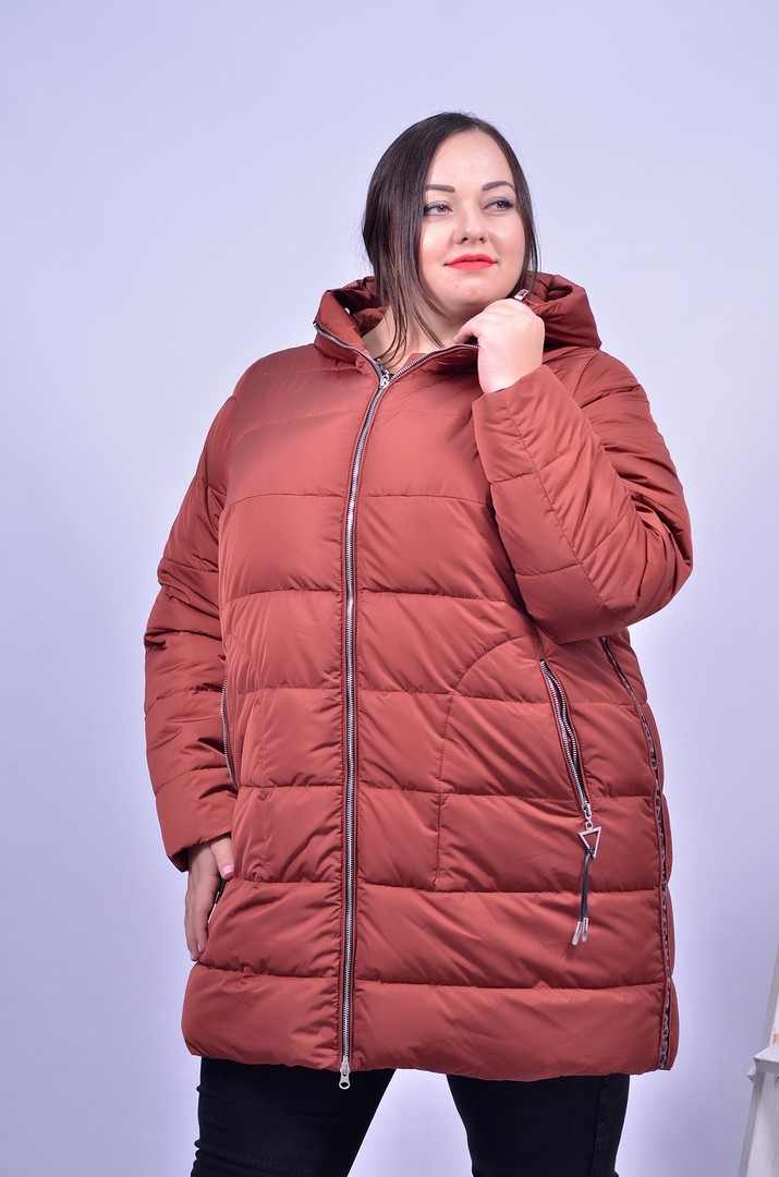 Куртка з леопардовими вставками супер батал