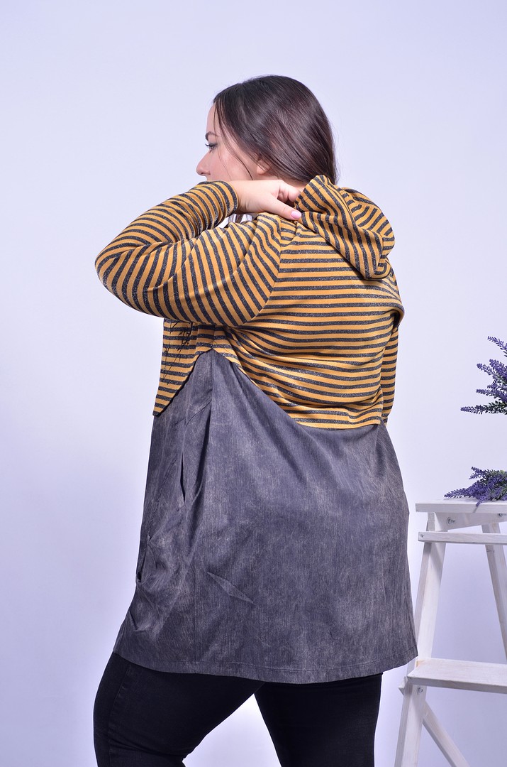 Туника трапеция супер батал