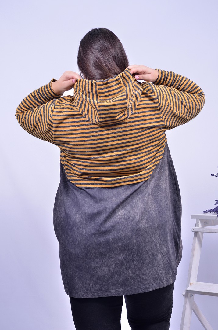 Туника трапеция супер батал