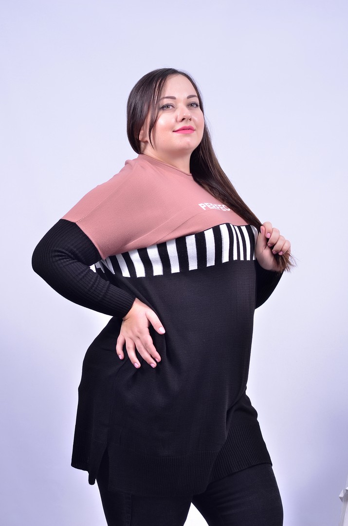 Туника прямая с принтом