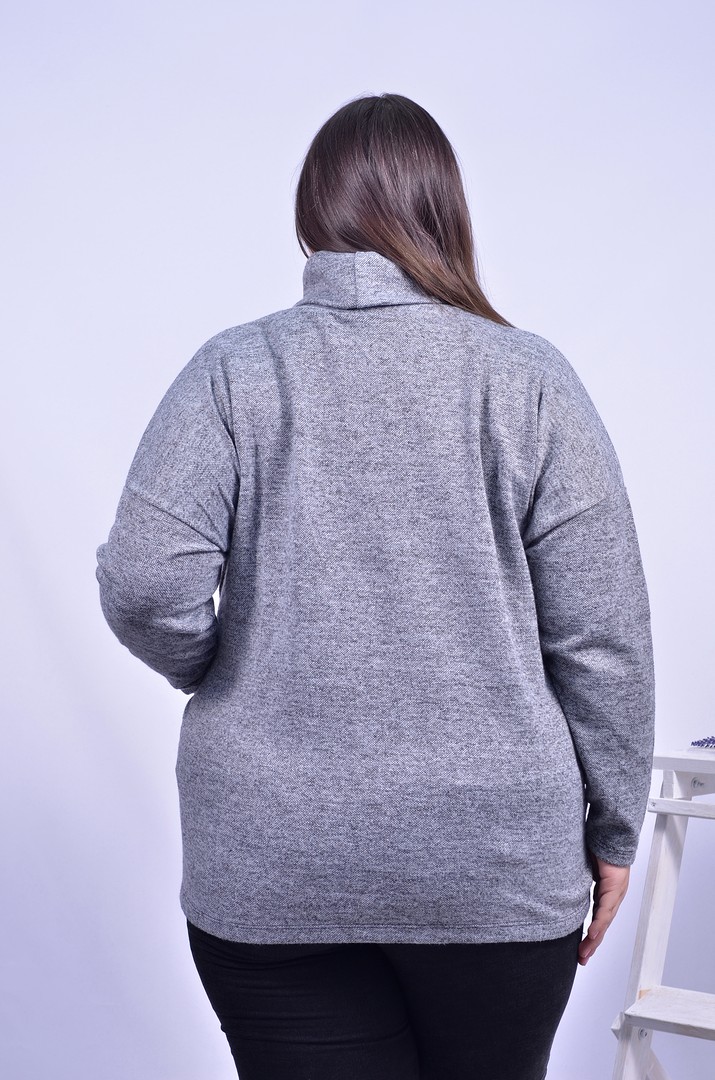 Теплый свитшот супер батал