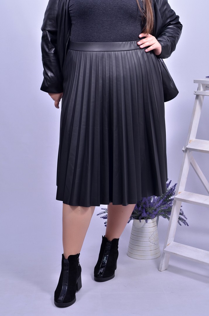 Спідниця коротка плісе