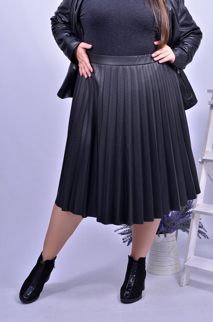 Спідниця коротка плісе
