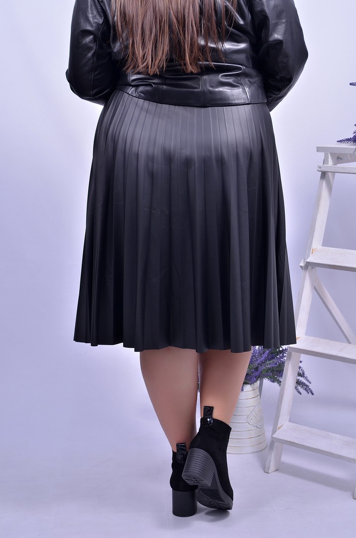 Спідниця коротка плісе