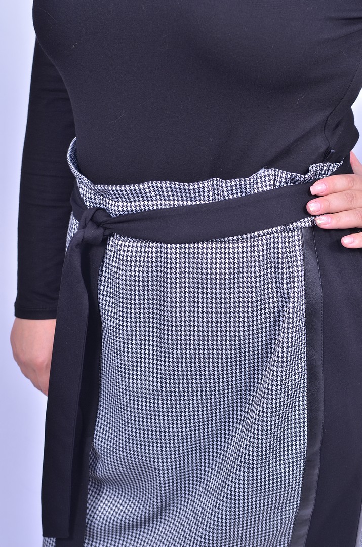 Спідниця-олівець з поясом батал