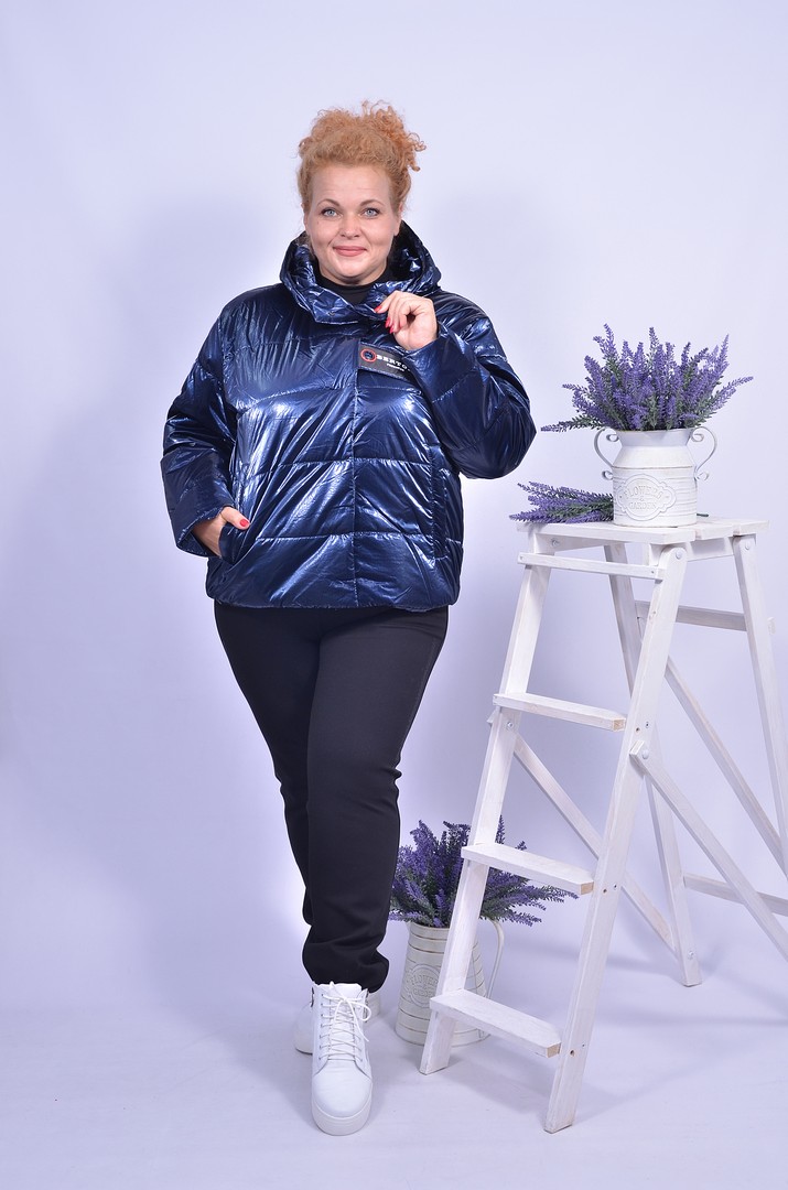 Куртка коротка батал