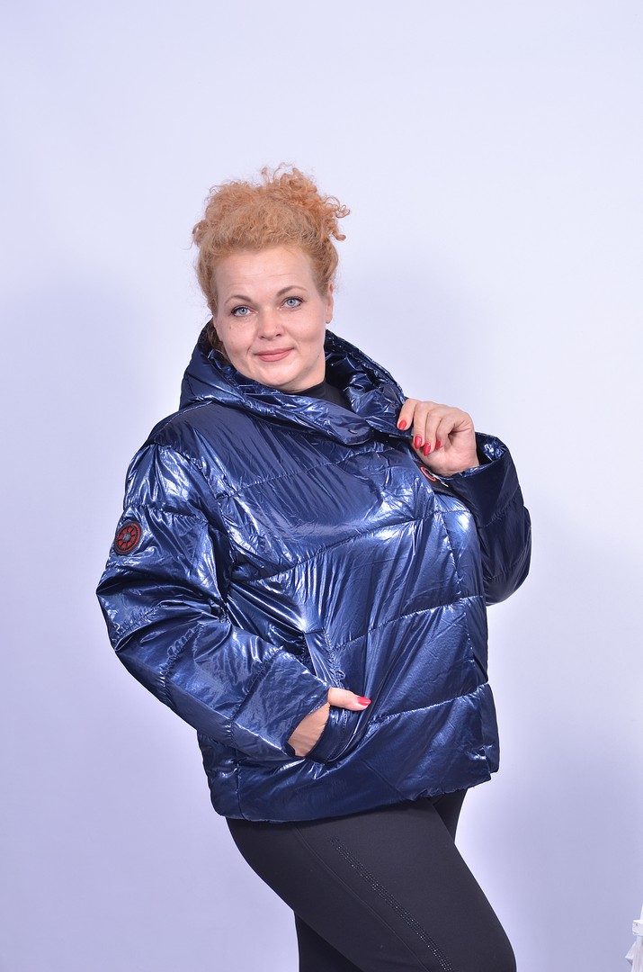 Куртка коротка батал