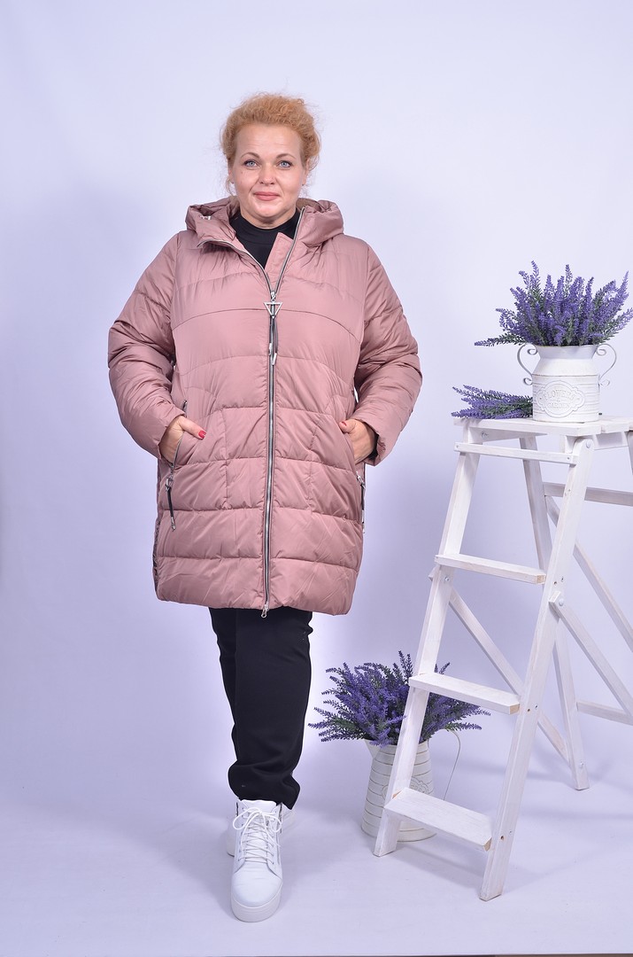 Куртка з леопардовими вставками супер батал