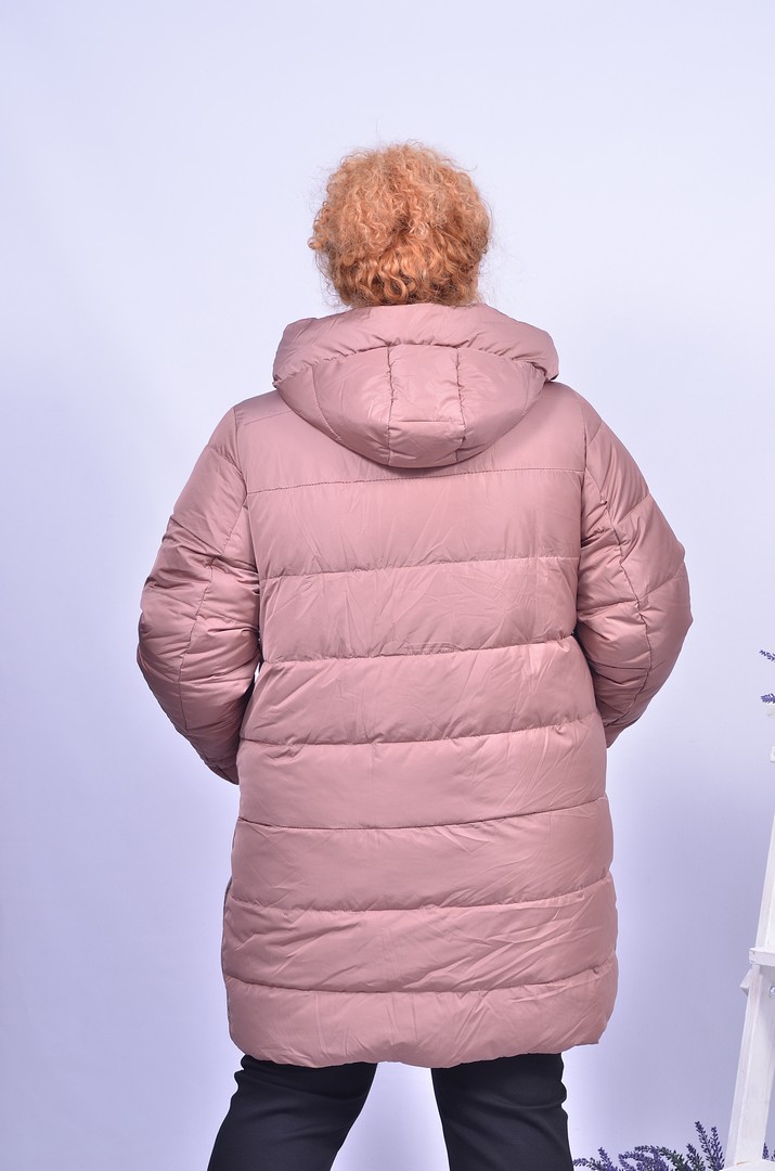 Куртка з леопардовими вставками супер батал