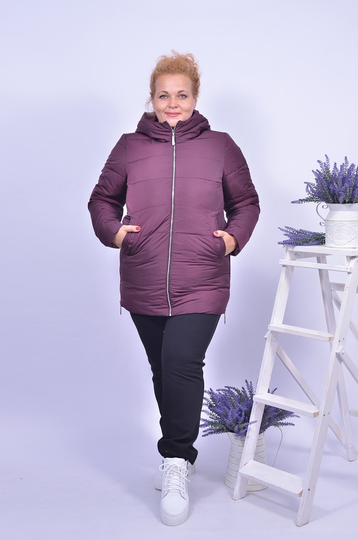 Куртка подовжена зимова супер батал