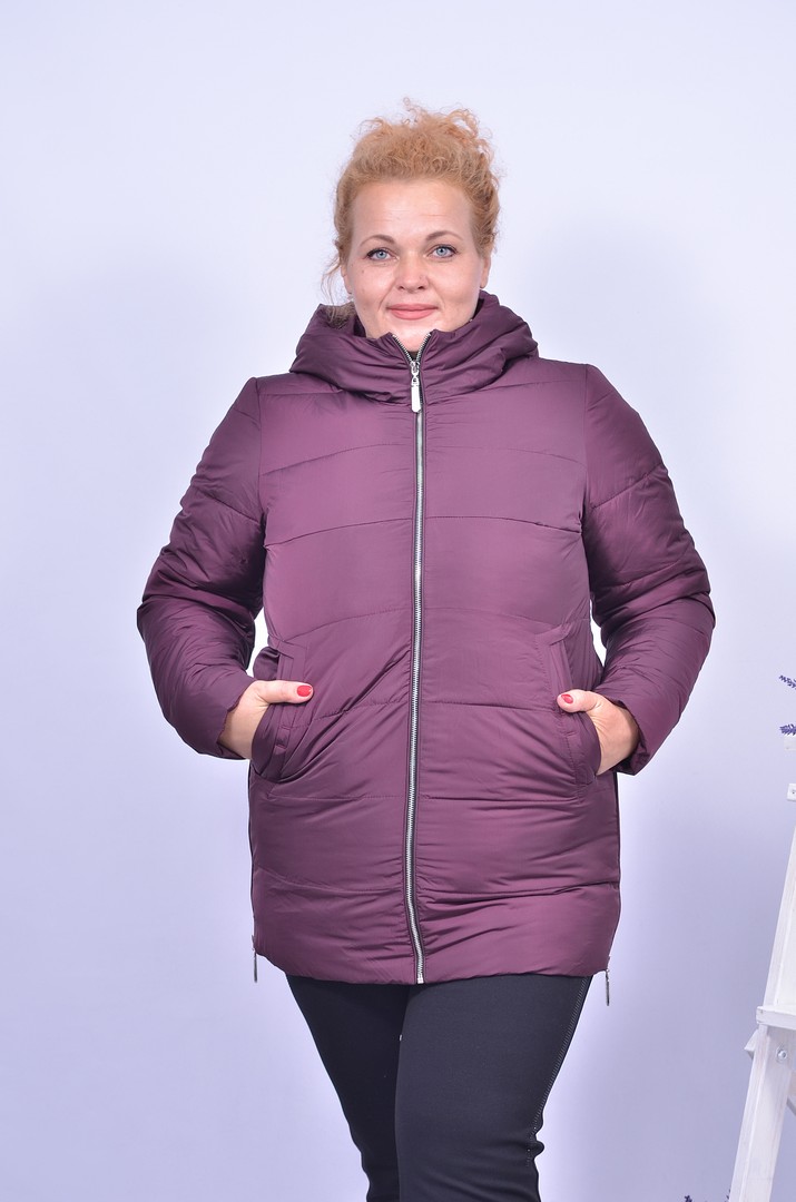 Куртка подовжена зимова супер батал