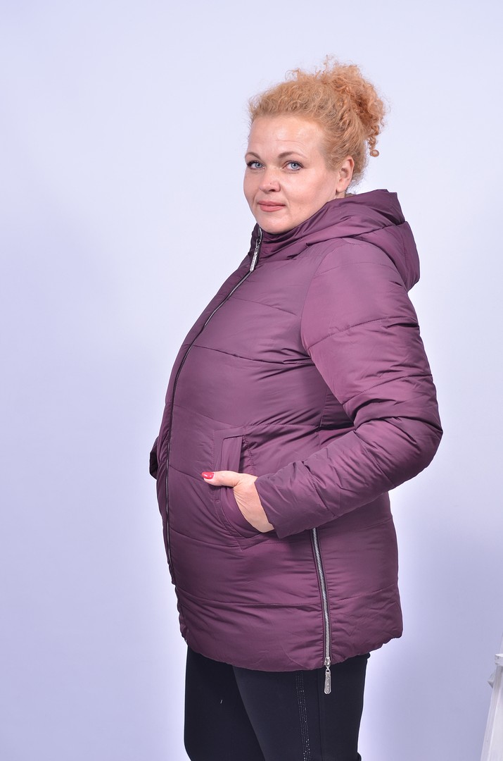 Куртка подовжена зимова супер батал