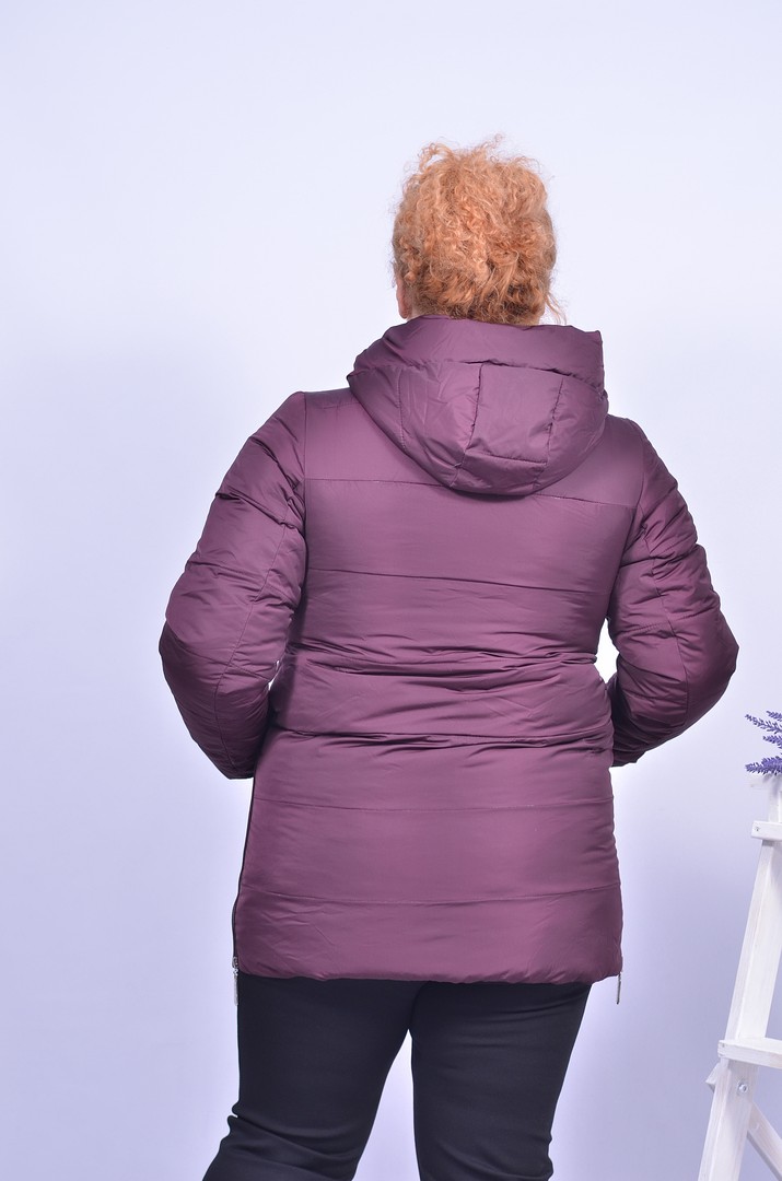 Куртка подовжена зимова супер батал