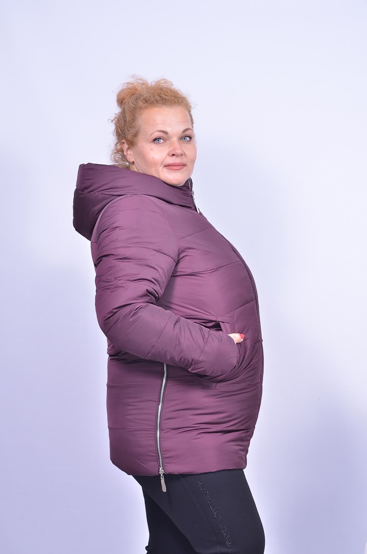 Куртка подовжена зимова супер батал