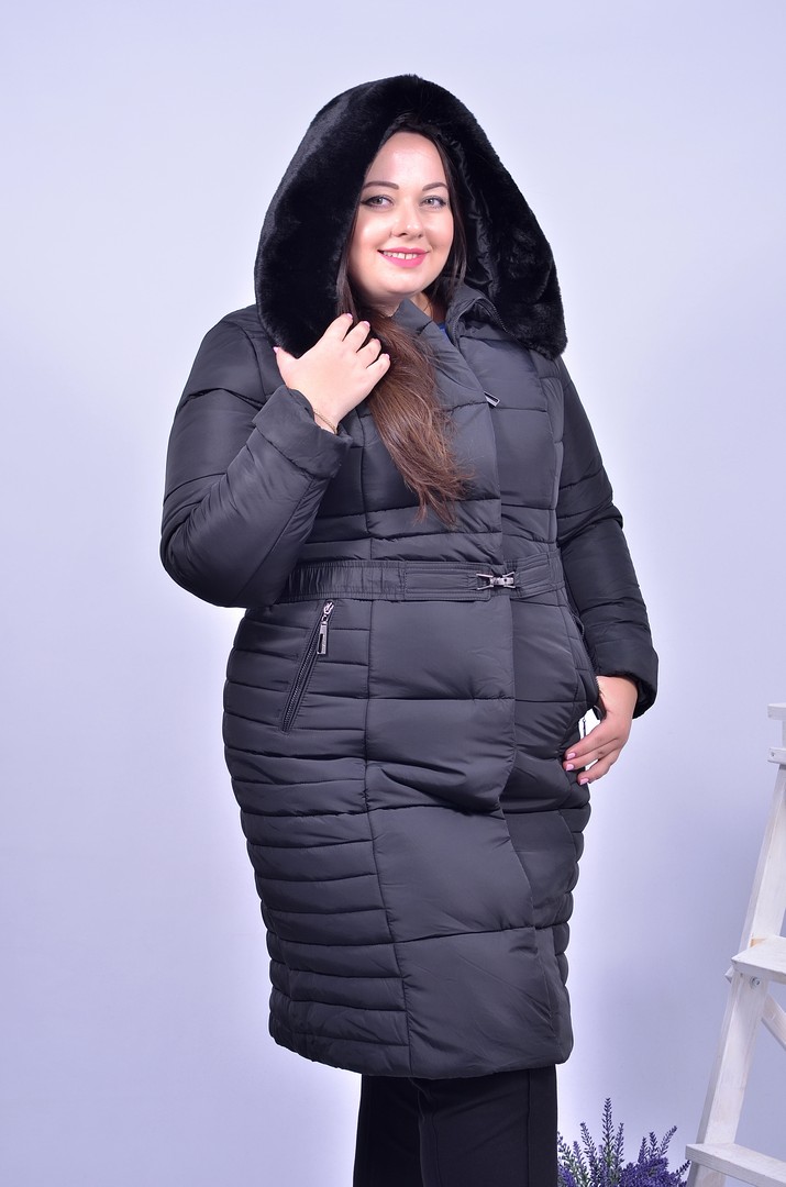 Пальто з поясом в комплекті