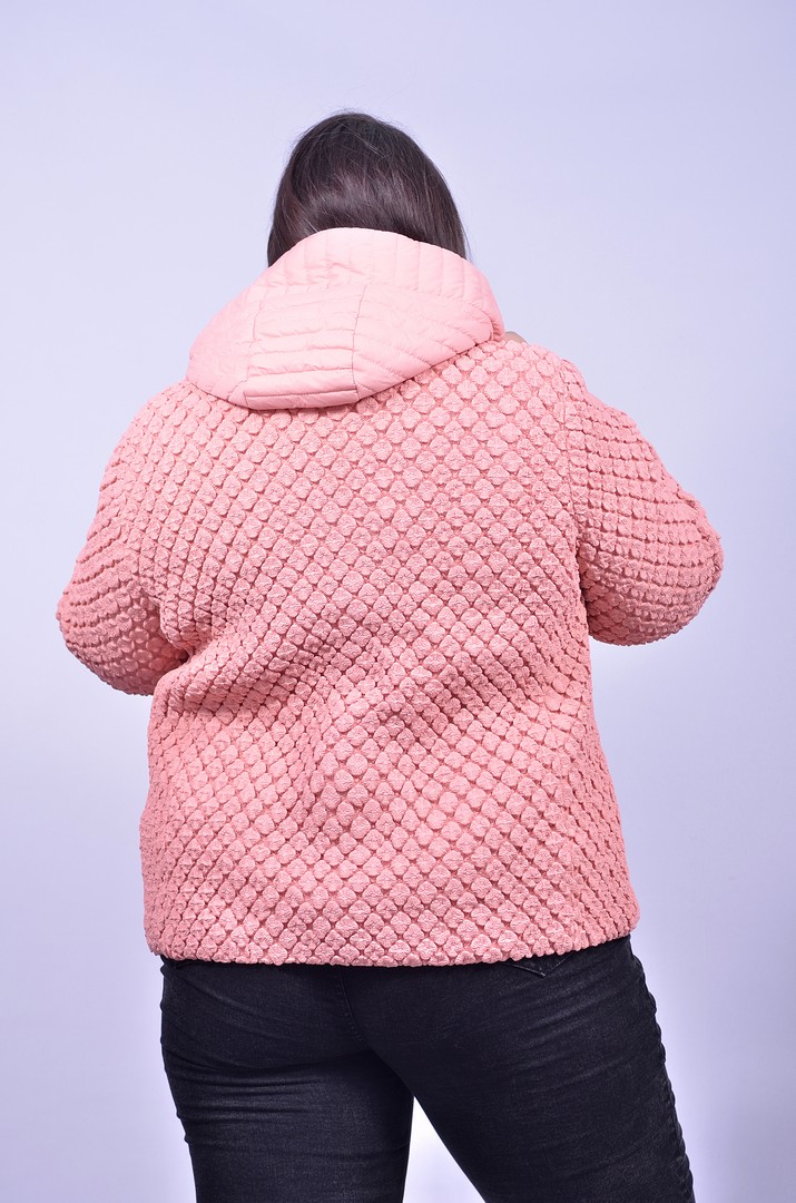 Куртка демі коротка стьобана супер батал