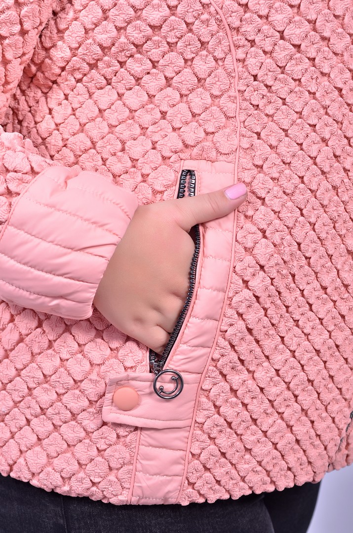 Куртка демі коротка стьобана супер батал